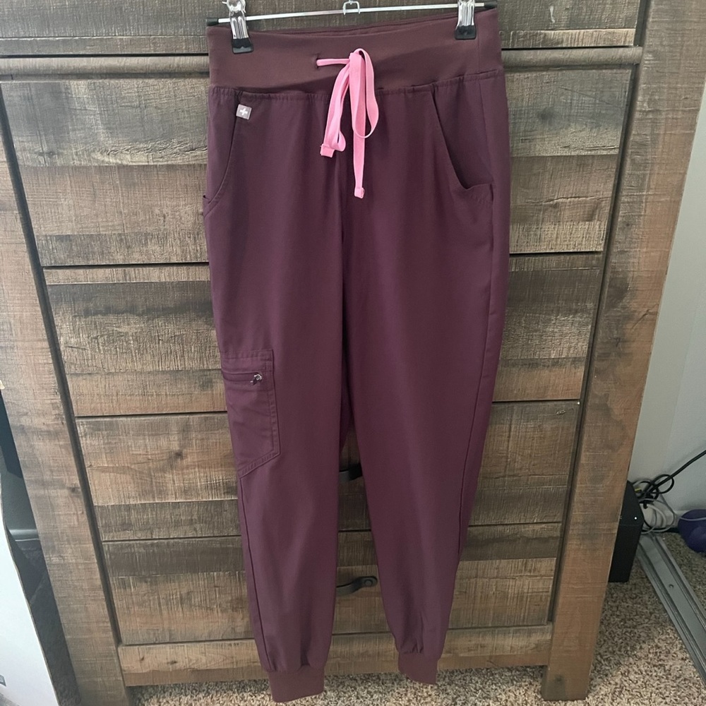Figs Joggers High Waist XXSP- Dark Fig
